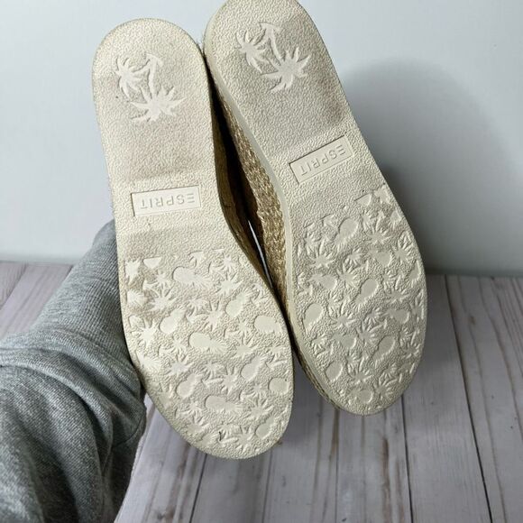 Esprit Women's Brown Somerset Espadrille Nadeen Style Loafer Shoes Size 7.5 - Picture 5 of 8